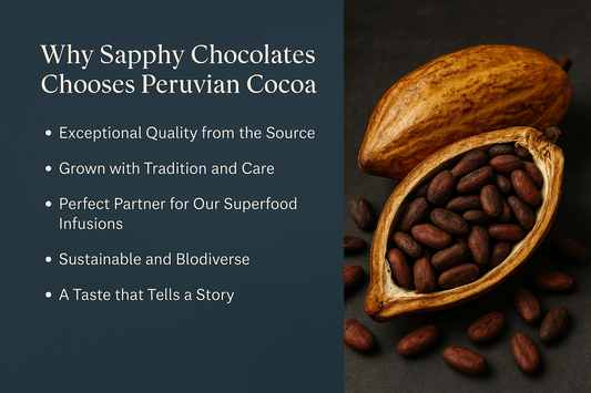 Why Sapphy Chocolates Chooses Peruvian Cocoa: The Heart of Our Flavor